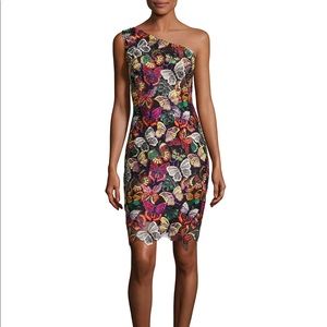 Jovani multi color cocktail dress